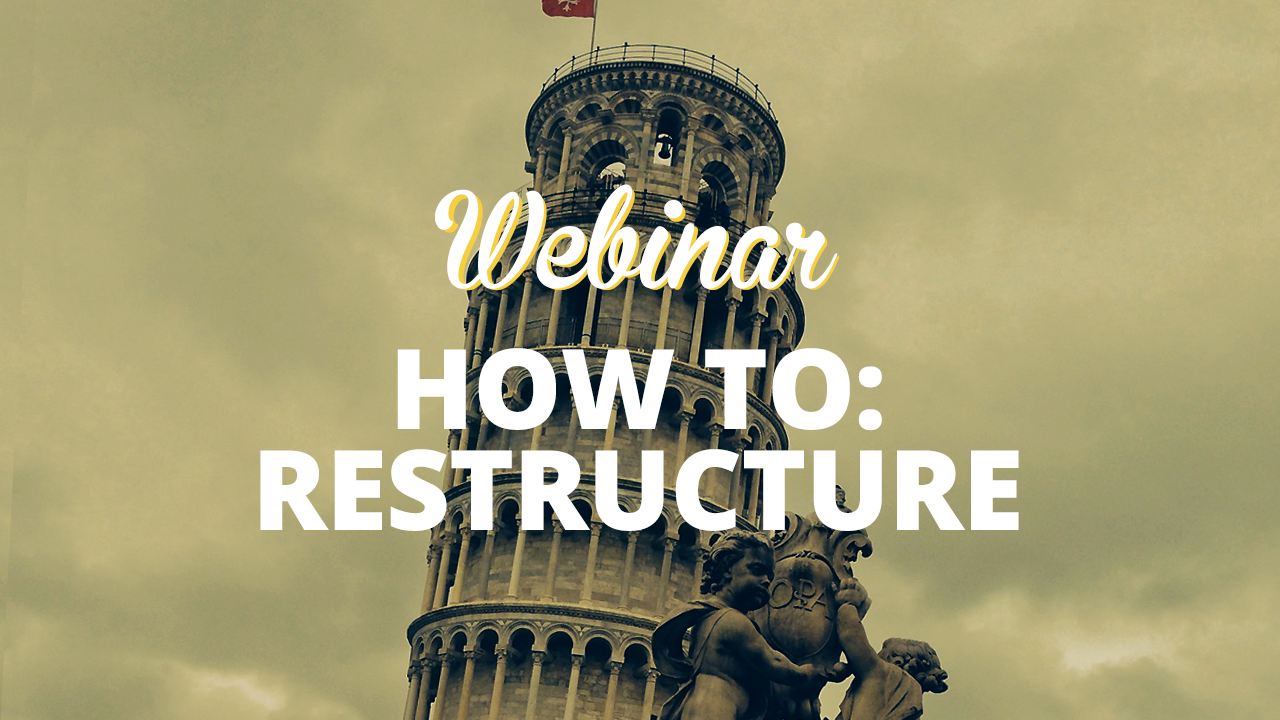 WEBINAR: Corporate Restructures #2 – The Power of Org Charts