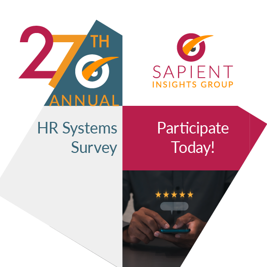27th HR Systems Survey 